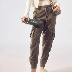 lululemon Dance Studio Relaxed Fit Mid Rise Cargo Jogger.